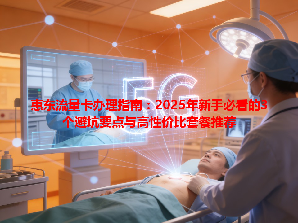 惠东流量卡办理指南：2025年新手必看的3个避坑要点与高性价比套餐推荐