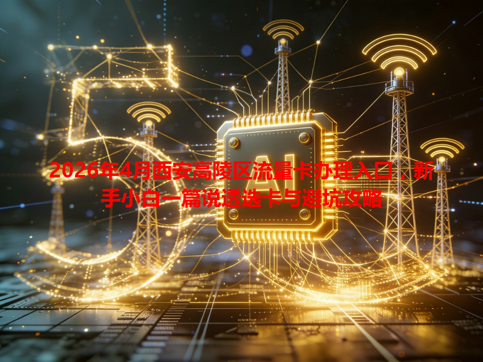 2026年4月西安高陵区流量卡办理入口，新手小白一篇说透选卡与避坑攻略