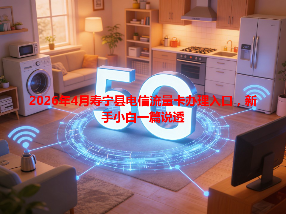 2026年4月寿宁县电信流量卡办理入口，新手小白一篇说透