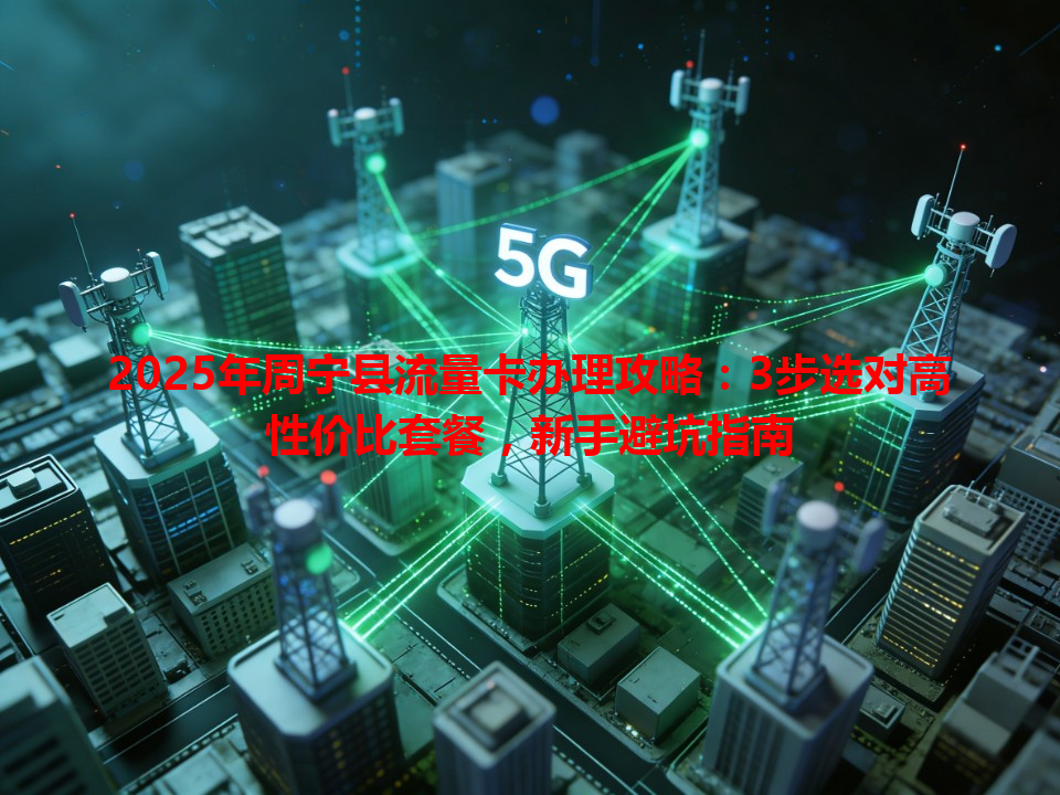 2025年周宁县流量卡办理攻略：3步选对高性价比套餐，新手避坑指南