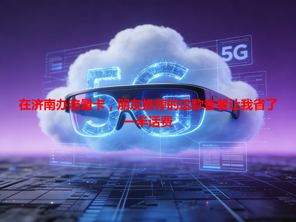 在济南办流量卡,朋友推荐的这款套餐让我省了一半话费