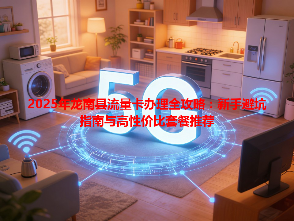 2025年龙南县流量卡办理全攻略：新手避坑指南与高性价比套餐推荐
