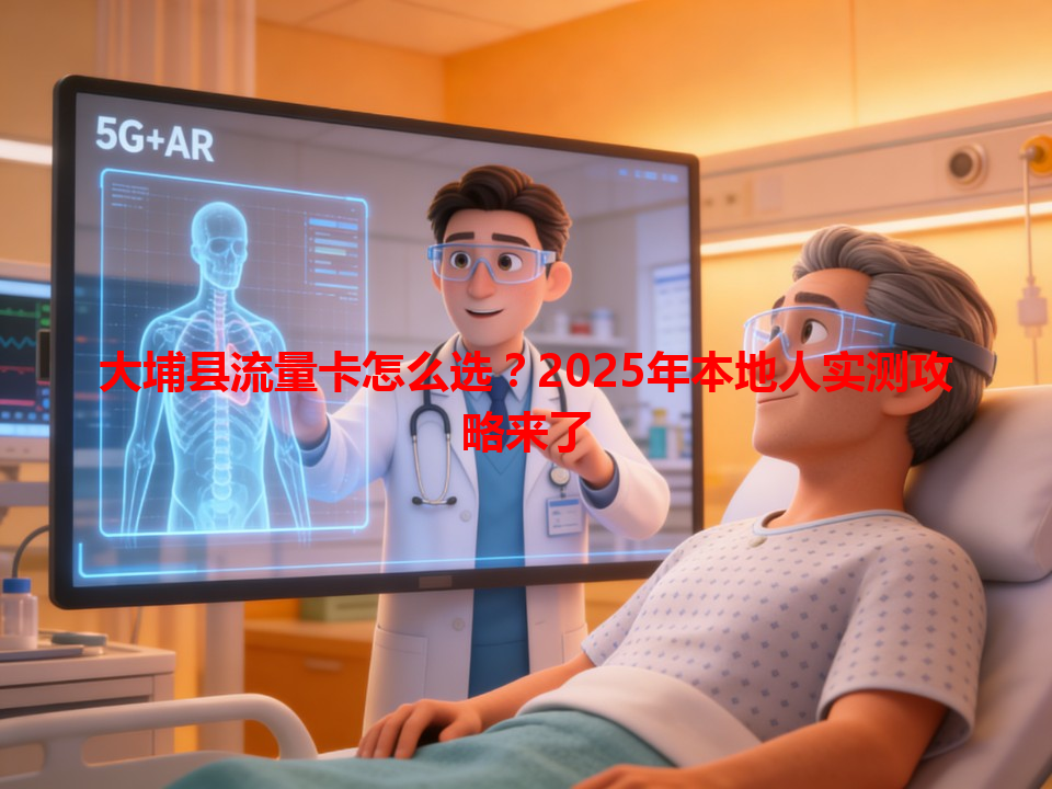 大埔县流量卡怎么选？2025年本地人实测攻略来了