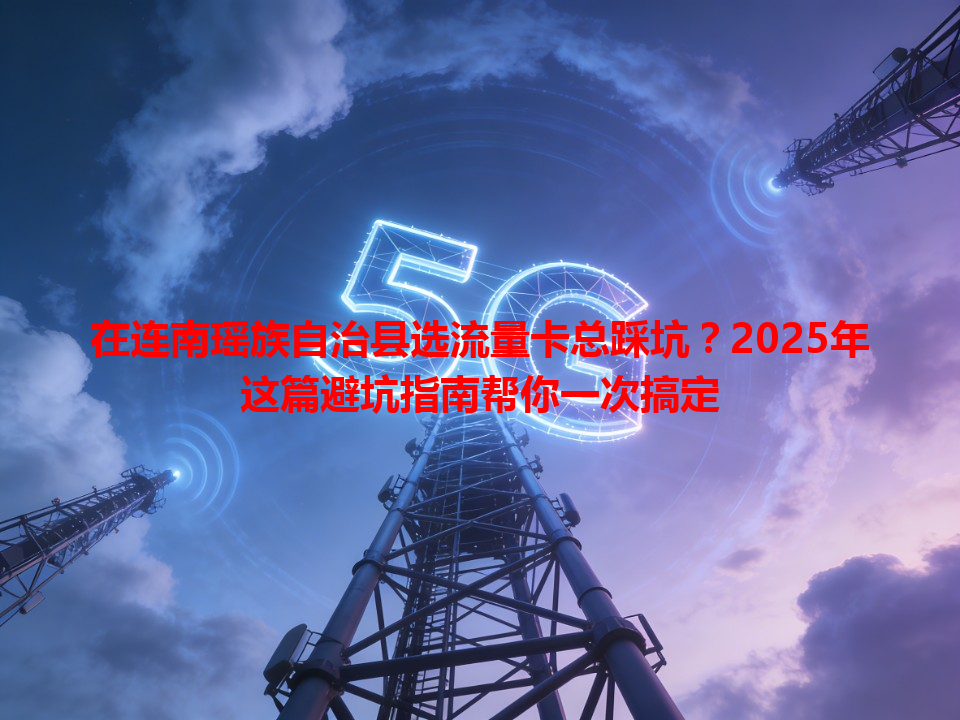 在连南瑶族自治县选流量卡总踩坑？2025年这篇避坑指南帮你一次搞定