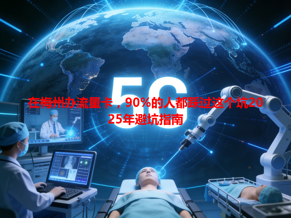 在梅州办流量卡，90%的人都踩过这个坑2025年避坑指南