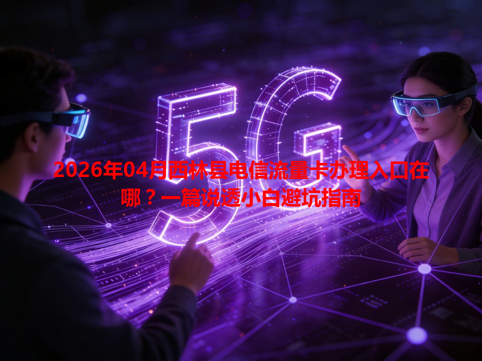 2026年04月西林县电信流量卡办理入口在哪？一篇说透小白避坑指南