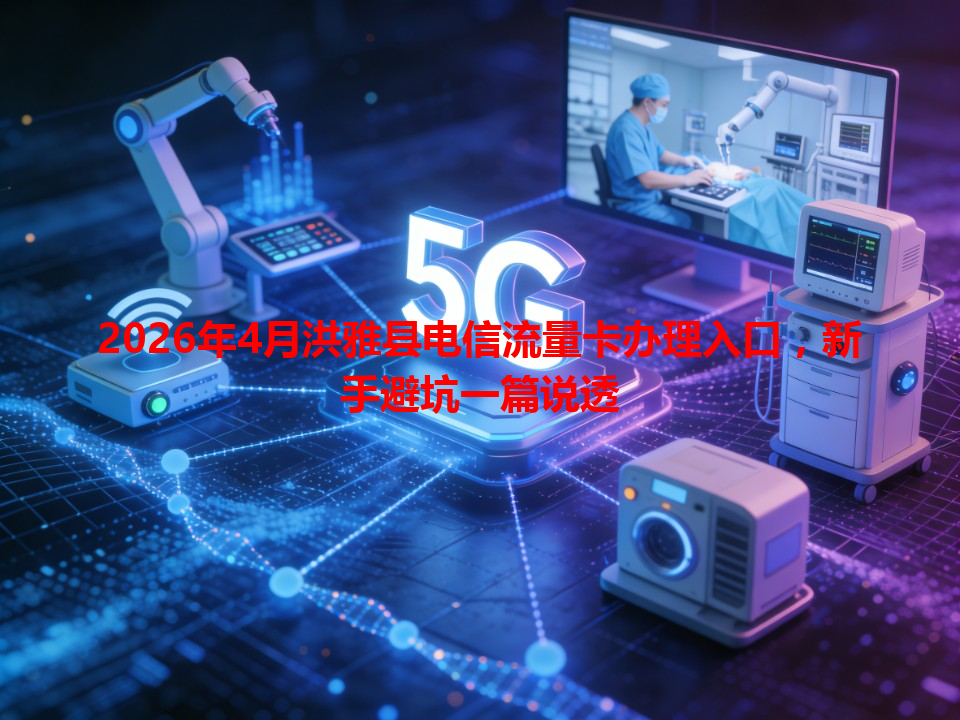 2026年4月洪雅县电信流量卡办理入口，新手避坑一篇说透