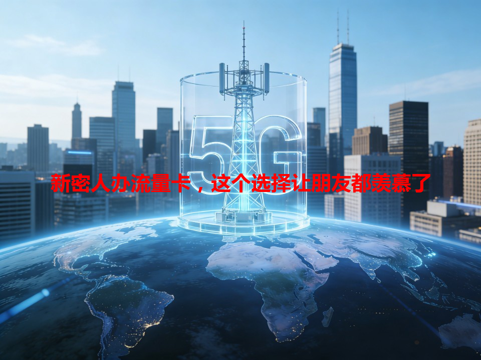 新密人办流量卡，这个选择让朋友都羡慕了