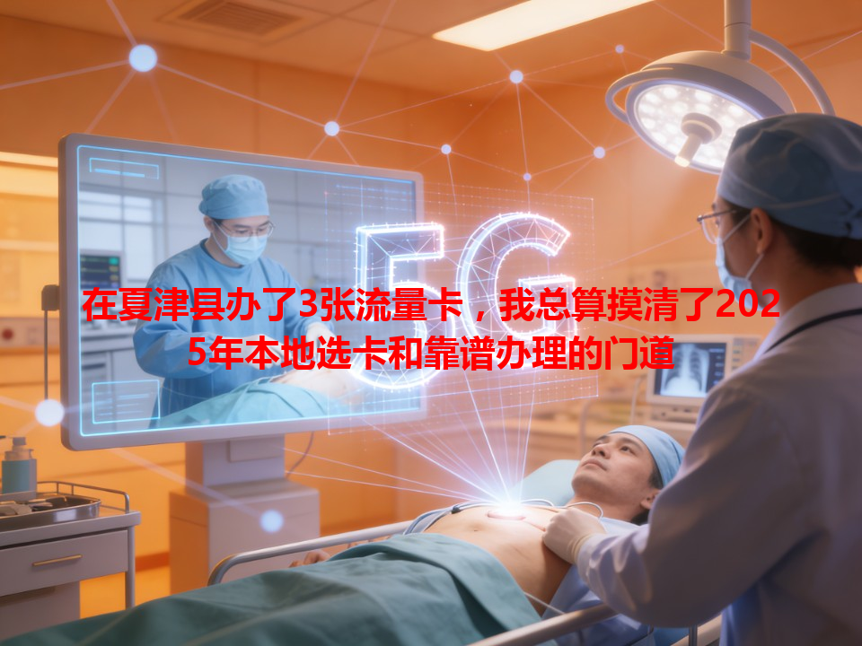 在夏津县办了3张流量卡，我总算摸清了2025年本地选卡和靠谱办理的门道
