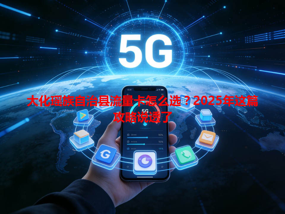 大化瑶族自治县流量卡怎么选？2025年这篇攻略说透了