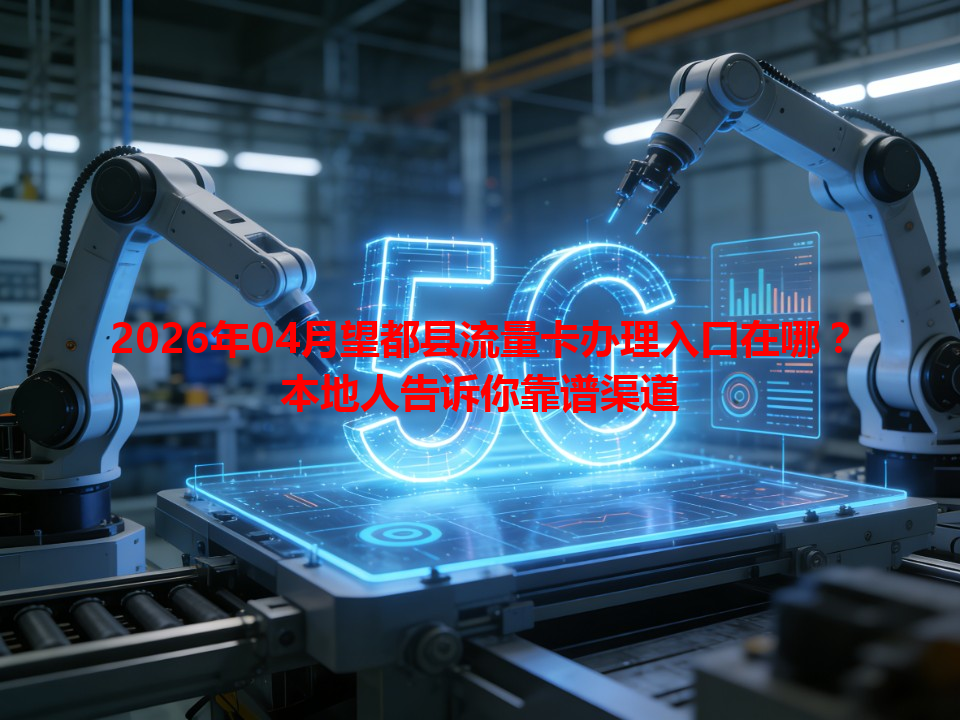 2026年04月望都县流量卡办理入口在哪？本地人告诉你靠谱渠道