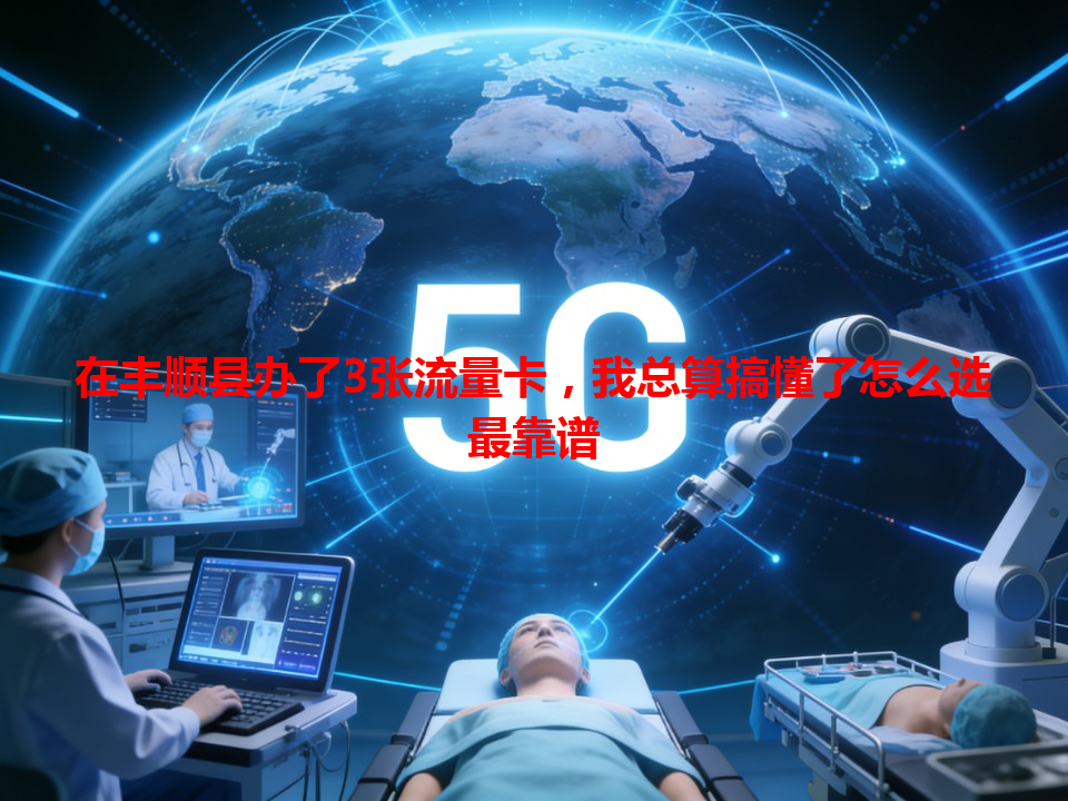 在丰顺县办了3张流量卡，我总算搞懂了怎么选最靠谱