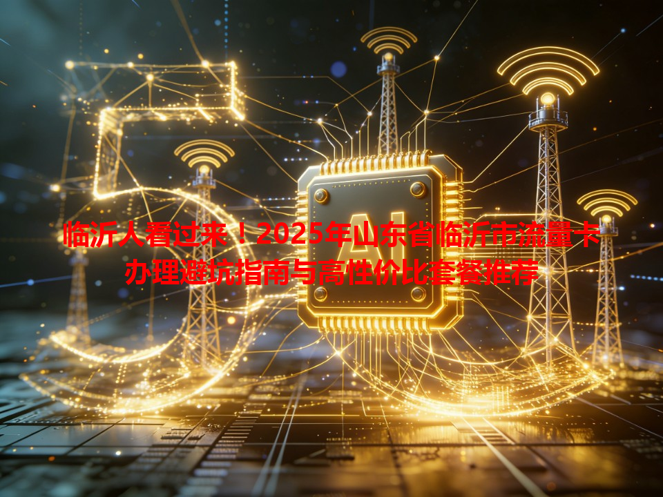 临沂人看过来！2025年山东省临沂市流量卡办理避坑指南与高性价比套餐推荐