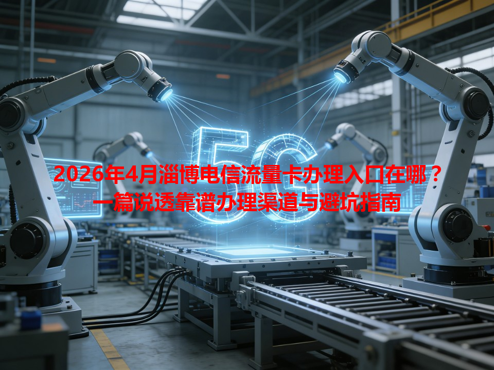 2026年4月淄博电信流量卡办理入口在哪？一篇说透靠谱办理渠道与避坑指南
