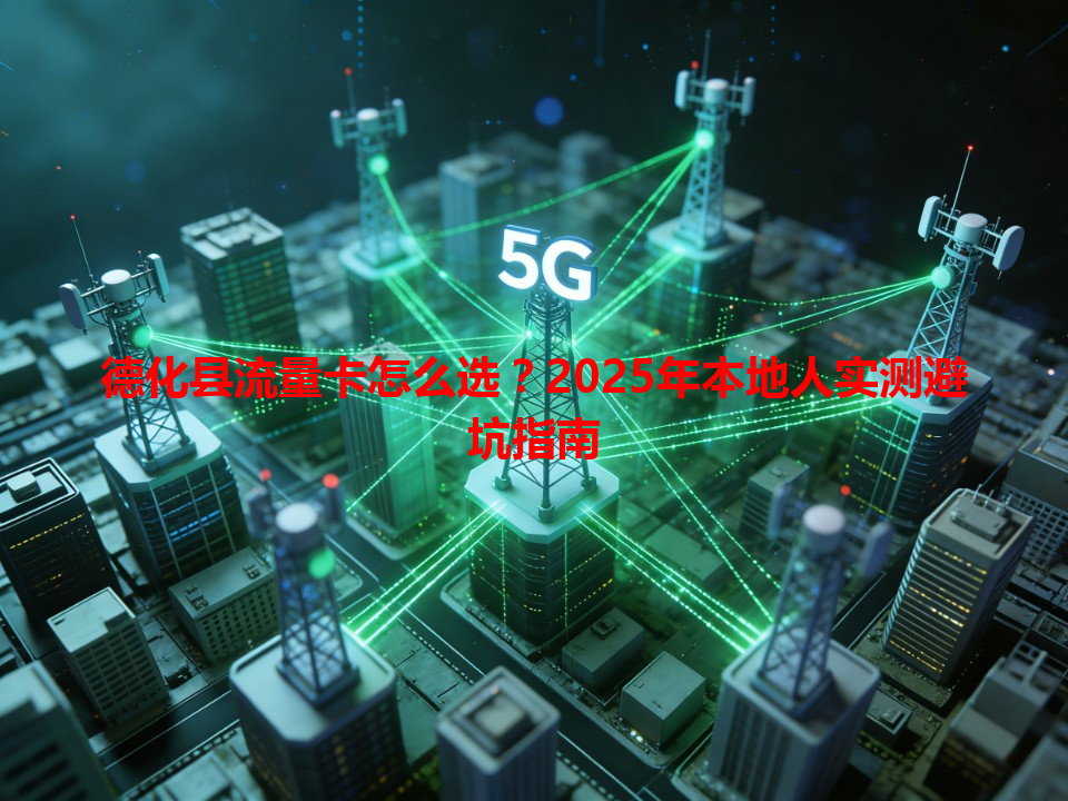 德化县流量卡怎么选？2025年本地人实测避坑指南