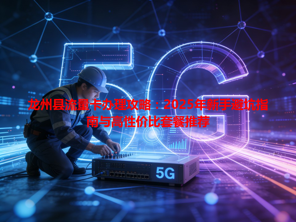 龙州县流量卡办理攻略：2025年新手避坑指南与高性价比套餐推荐