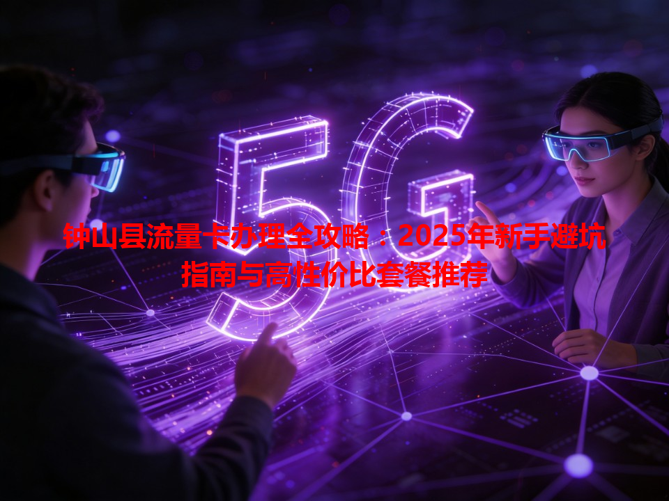 钟山县流量卡办理全攻略：2025年新手避坑指南与高性价比套餐推荐