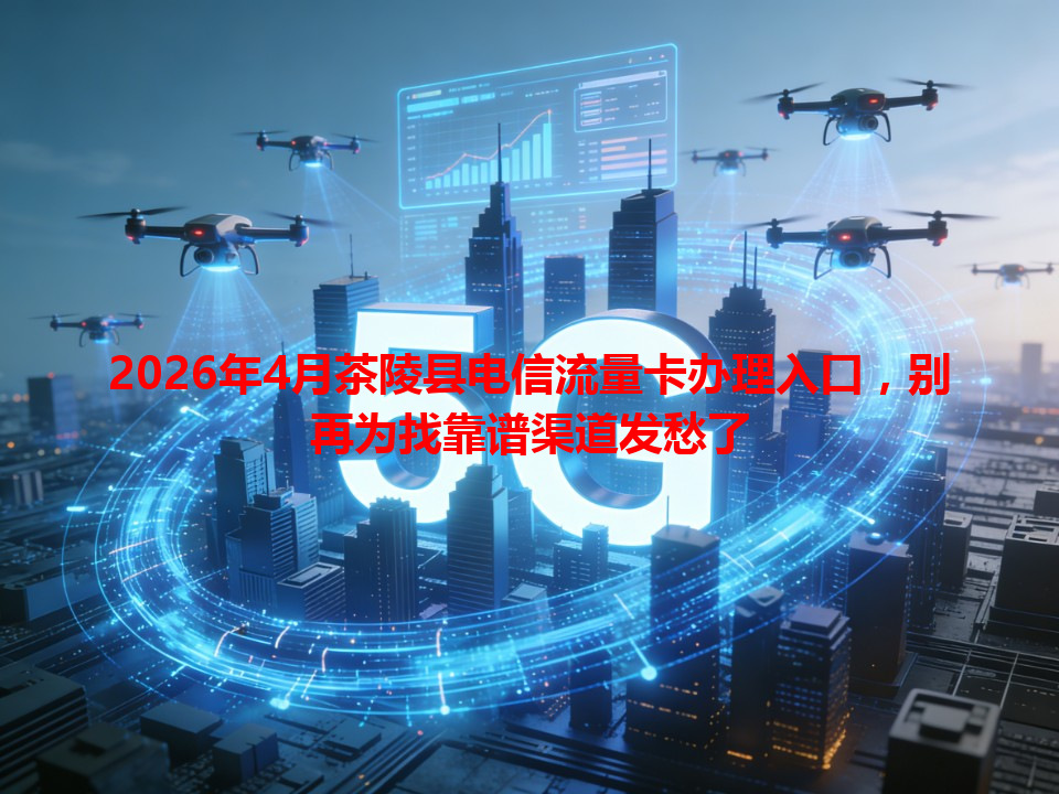 2026年4月茶陵县电信流量卡办理入口，别再为找靠谱渠道发愁了