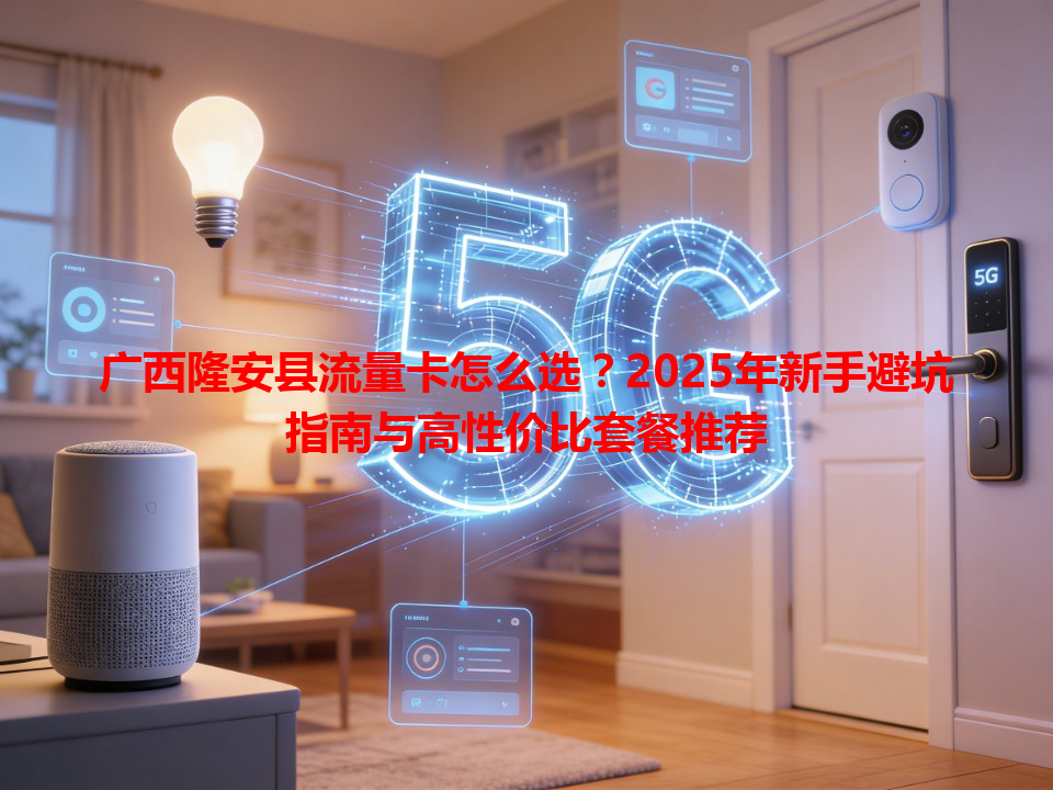 广西隆安县流量卡怎么选？2025年新手避坑指南与高性价比套餐推荐