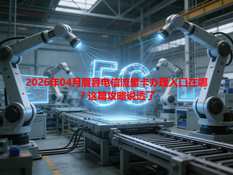 2026年04月眉县电信流量卡办理入口在哪？这篇攻略说透了