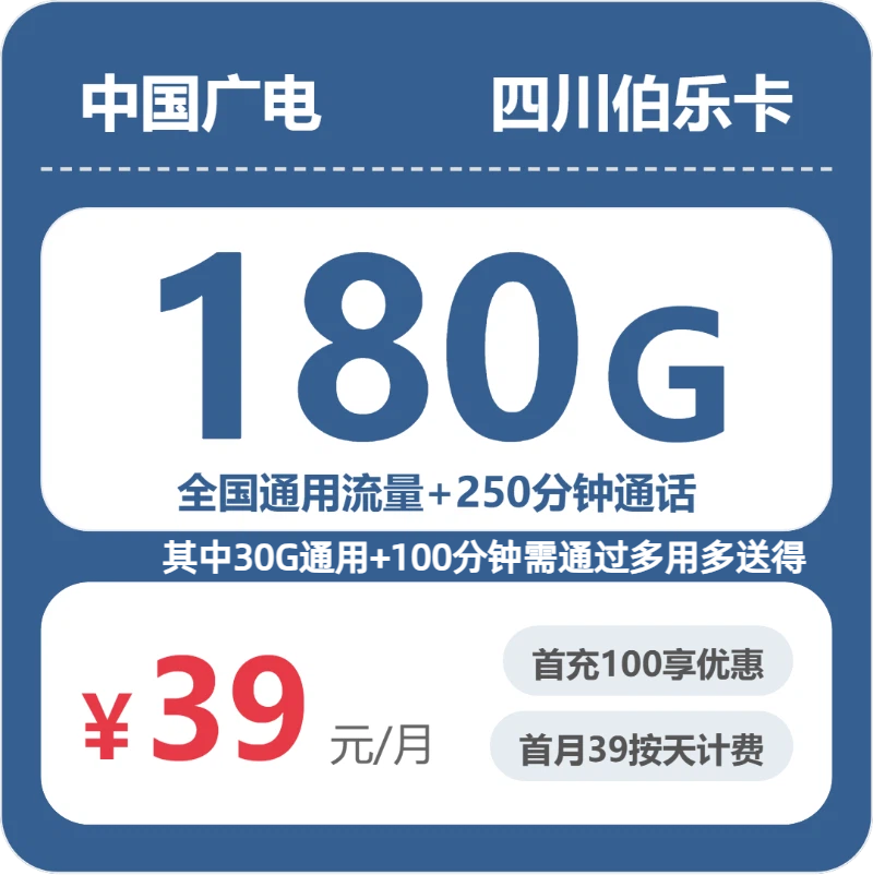 2026年7月4日四川省乐山市流量卡什么套餐最便宜？