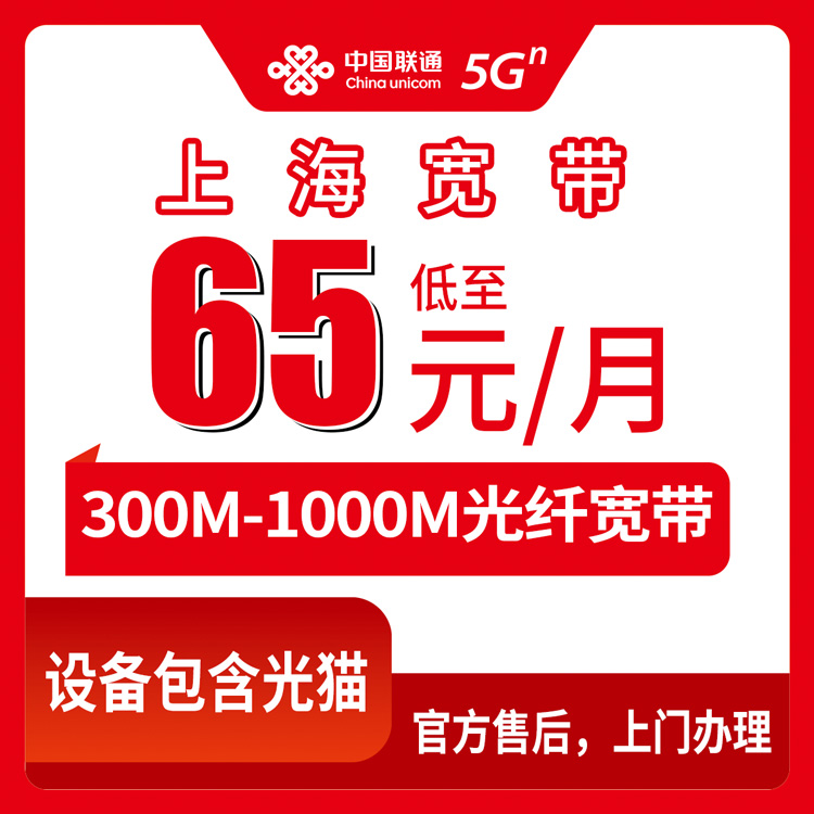 2026年8月27日上海市普陀区联通宽带怎么装？65元起就有300M，附上门安装流程和避坑心得