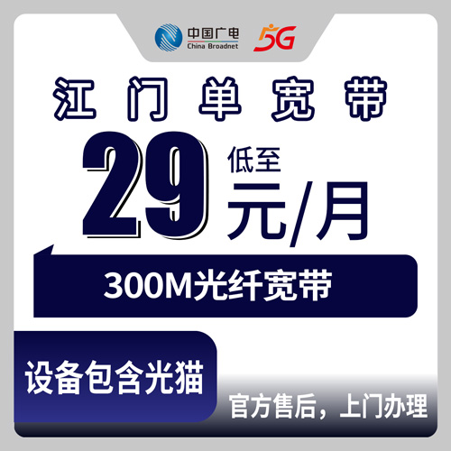 2026年10月28日广东省江门恩平市广电300M单宽带29元一个月怎么办?本地装机流程和踩坑记录