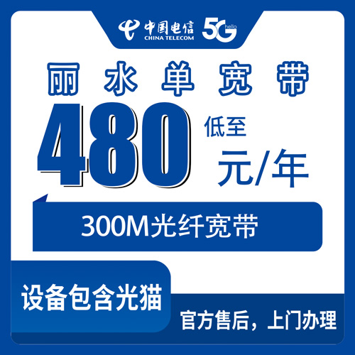 2026年10月26日浙江省丽水青田县电信单宽带480元包年300M怎么装？本地师傅上门实测流程
