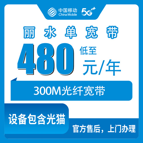 2026年10月丽水遂昌县移动单宽带480包年300M怎么办理？本地师傅上门安装流程和避坑经验