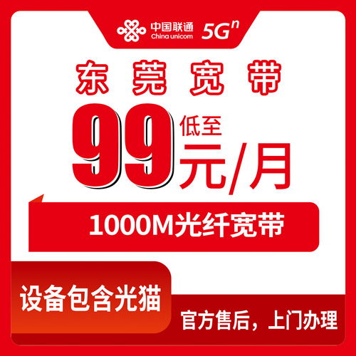 2026年10月29日广东省东莞虎门镇联通1000M融合宽带99元一个月怎么装？本地师傅上门流程说清楚